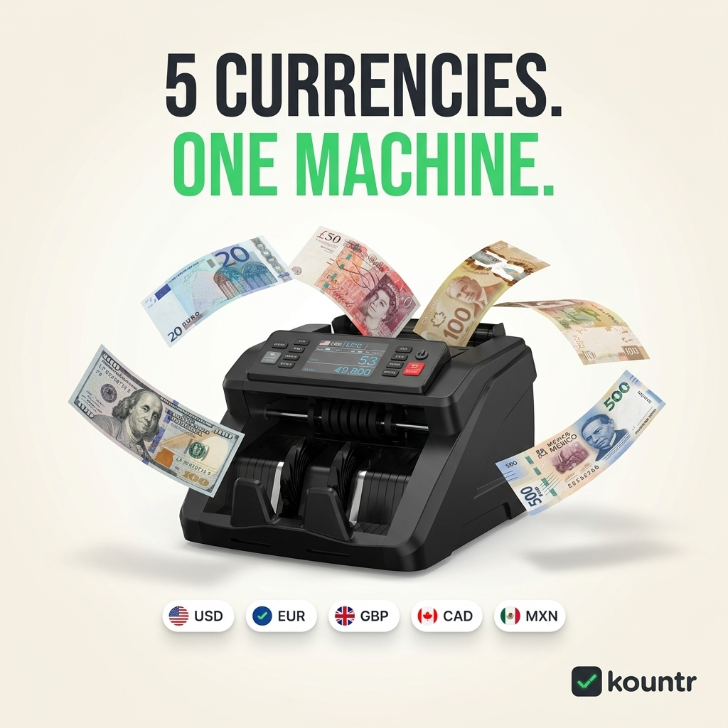 Kountr™ - Mixed Bill Money Counter